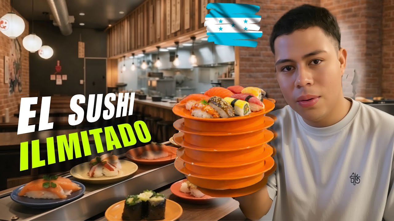 Encontramos el Mejor Restaurantes dé Sushi en Honduras 🇭🇳 