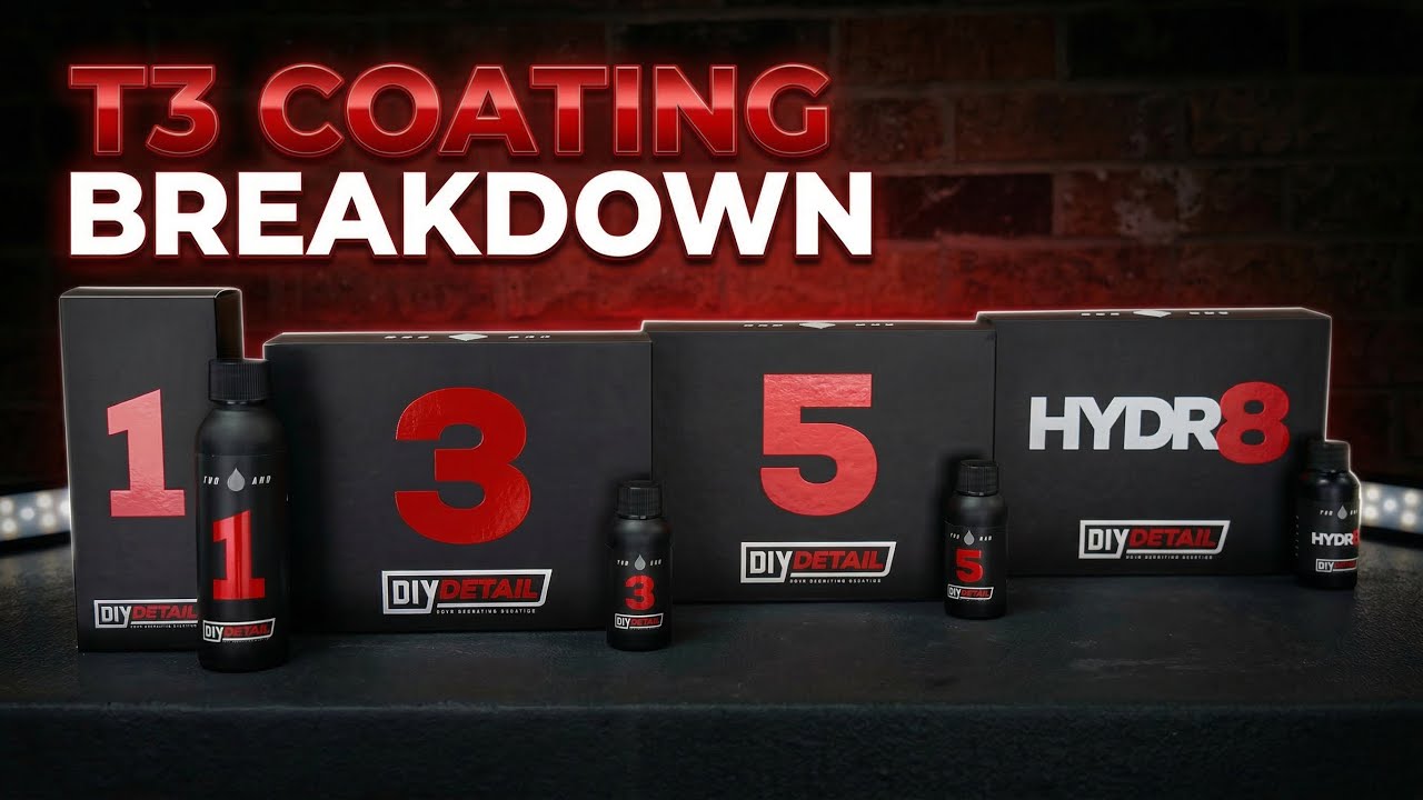 What New With The DIY Detail T3 Ceramic Coatings!? 