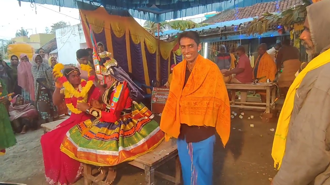 போர்மன்னன் போத்தராஜா - சங்கவதி திருமணம் | தெருக்கூத்து | மகாபாரதம்-Therukoothu- Mahabaratham-பாகம்08