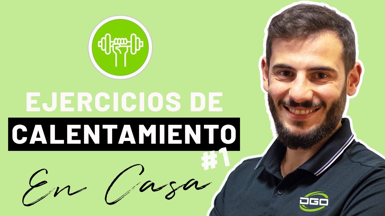 Ejercicios de CALENTAMIENTO👌 Rutina Antes de Entrenar en Casa🏠 [PRINCIPIANTES]