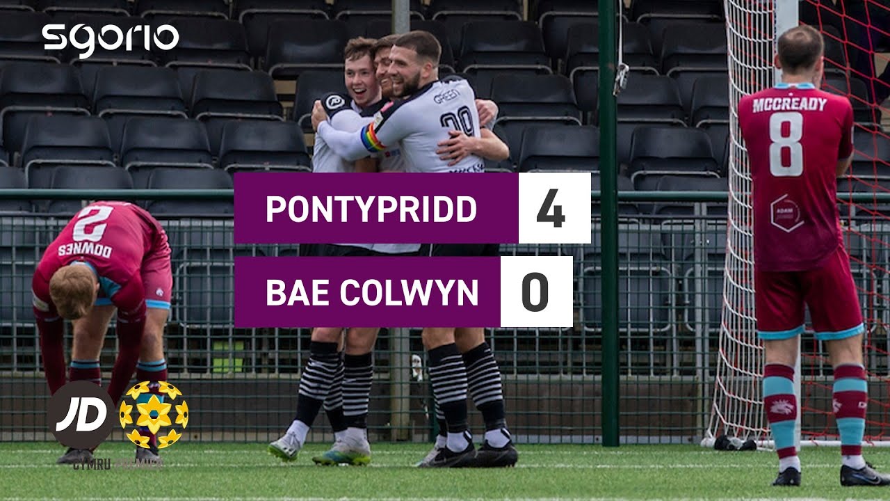 Pontypridd 4-0 Bae Colwyn | JD Cymru Premier