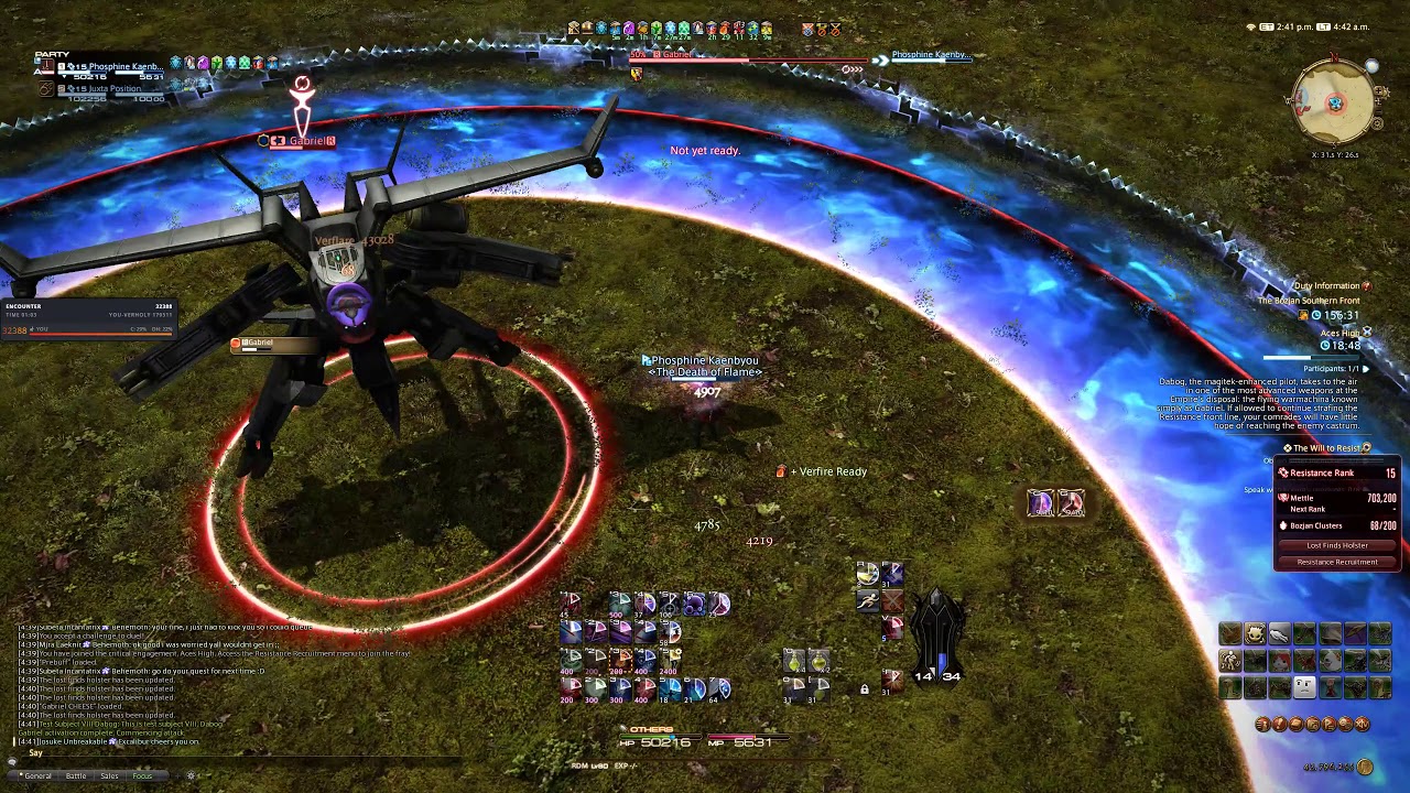 FFXIV Gabriel Duel (RDM, no Manawall)