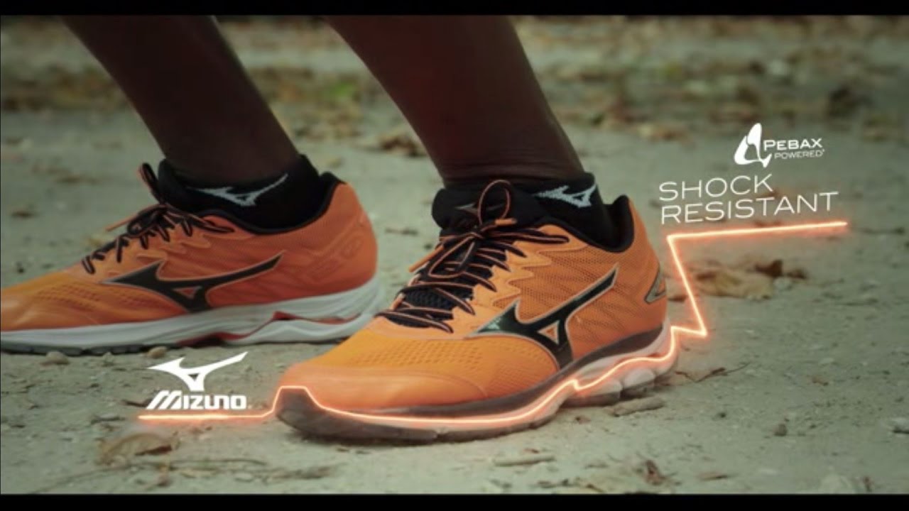 GO Sport - Mizuno Wave et technologie Pebax