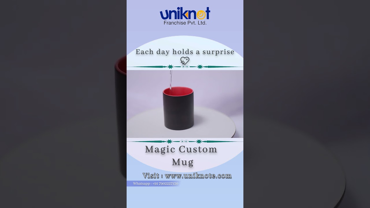 Custom Magic Mug | Product Category | UNIKNOT Pvt. Ltd. #customized #cup #gift #gifts  #personalised