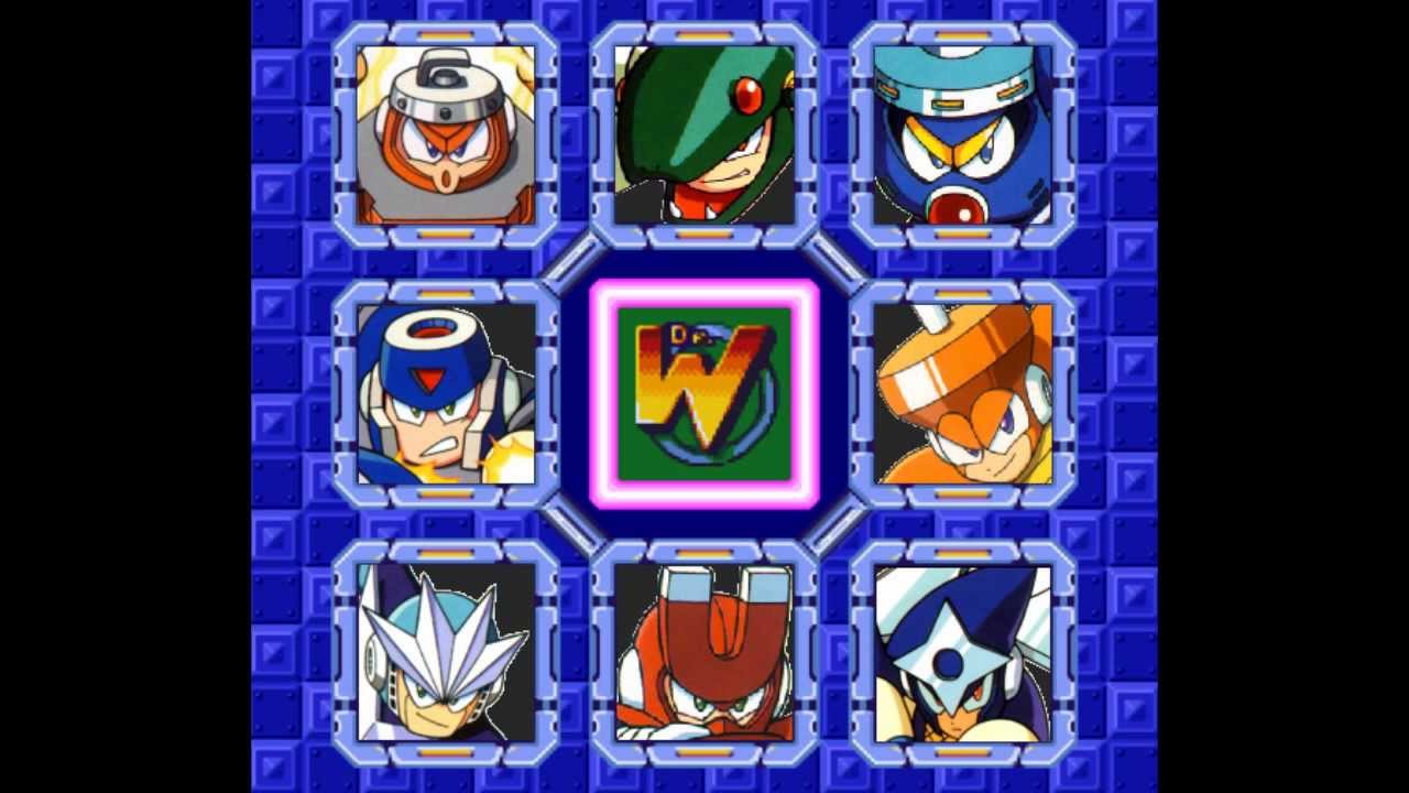 Megaman 3 - Select Screen(MM7 Remake)