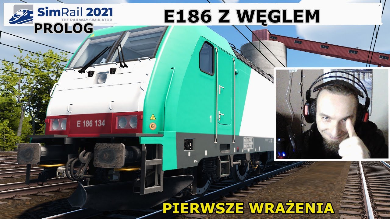 SimRail 2021 - The Railway Simulator-Prolog / Demo / Pierwsze Wrażenia z przejazdu towarowego