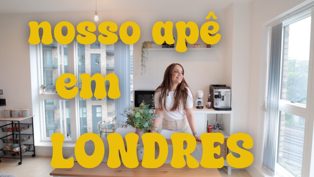 nosso apartamento em Londres | tour