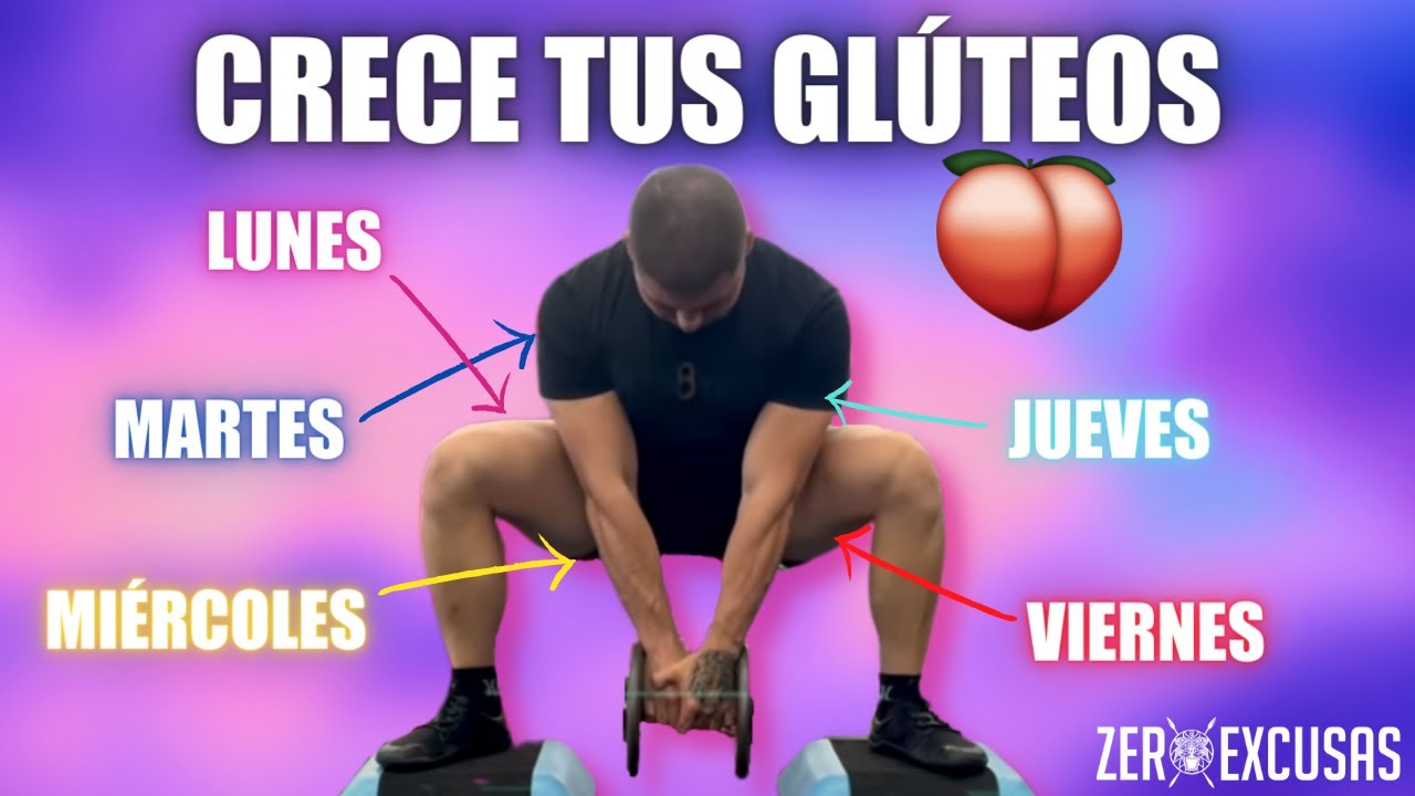 CÓMO ORGANIZAR TU ENTRENAMIENTO PARA CRECER TUS GLUTEOS