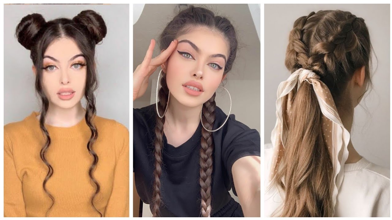 تسريحات شعر طويل روووعة سهلة و أنيقة 🥰~👑 Hairstyle Tutorials #تسريحات 2