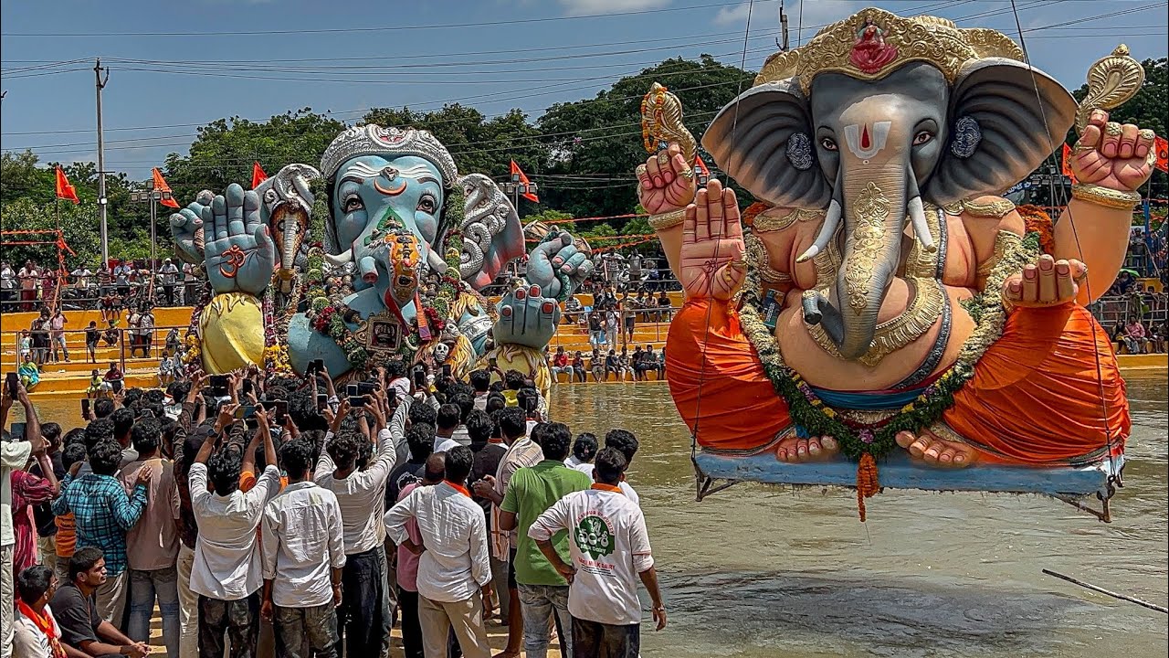 Kurnool Big Ganesh Visarjan 2025 | Ganesh Nimajjanam 2025 | Ganesh Immersion At Kurnool 2025 