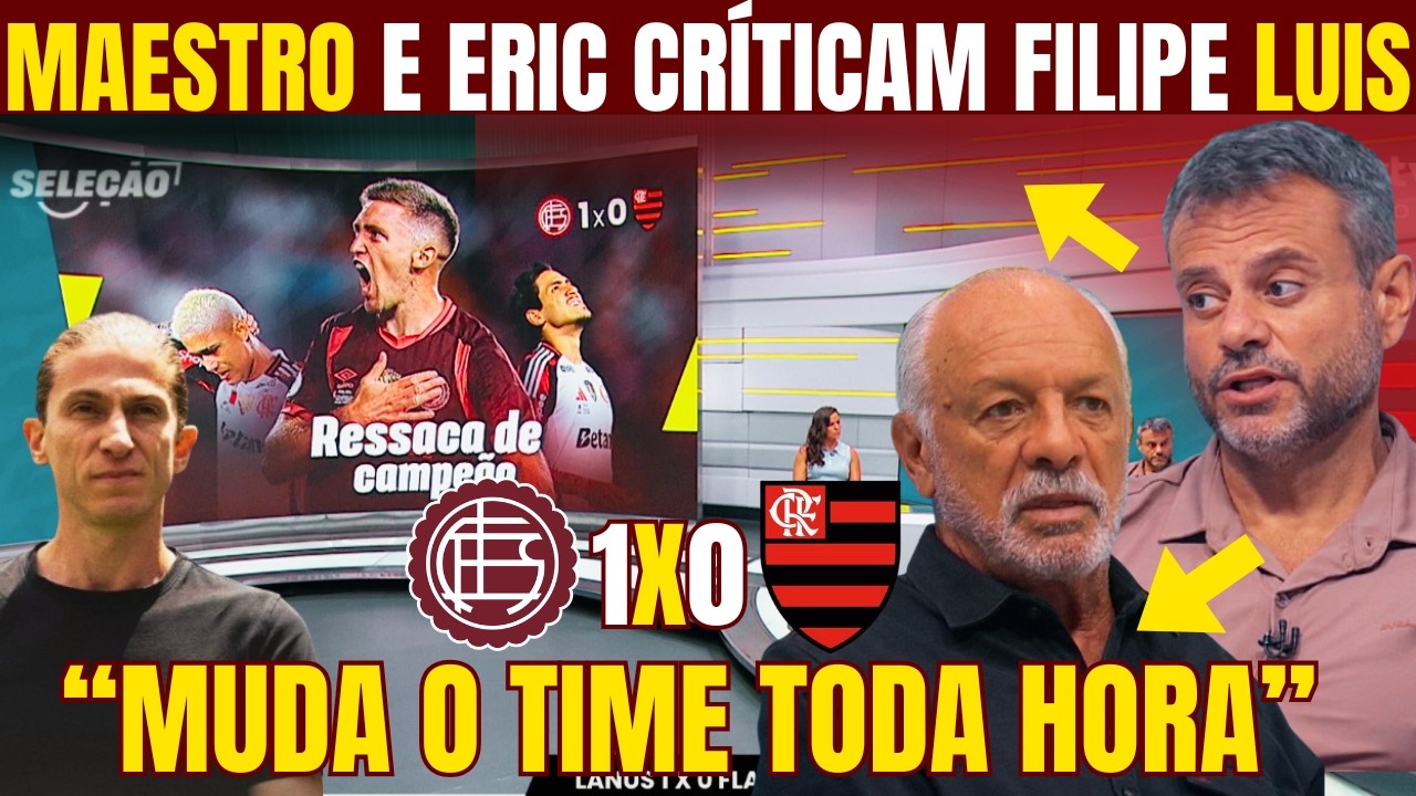MAESTRO E ERIC FARIAS RASGAM CRÍTICAS A FILIPE LUIS NESSE INICIO DE TRABALHO EM 2026!