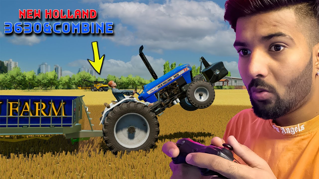 New 5620, Combine & Farm || ep1 || Happy Goldsmith