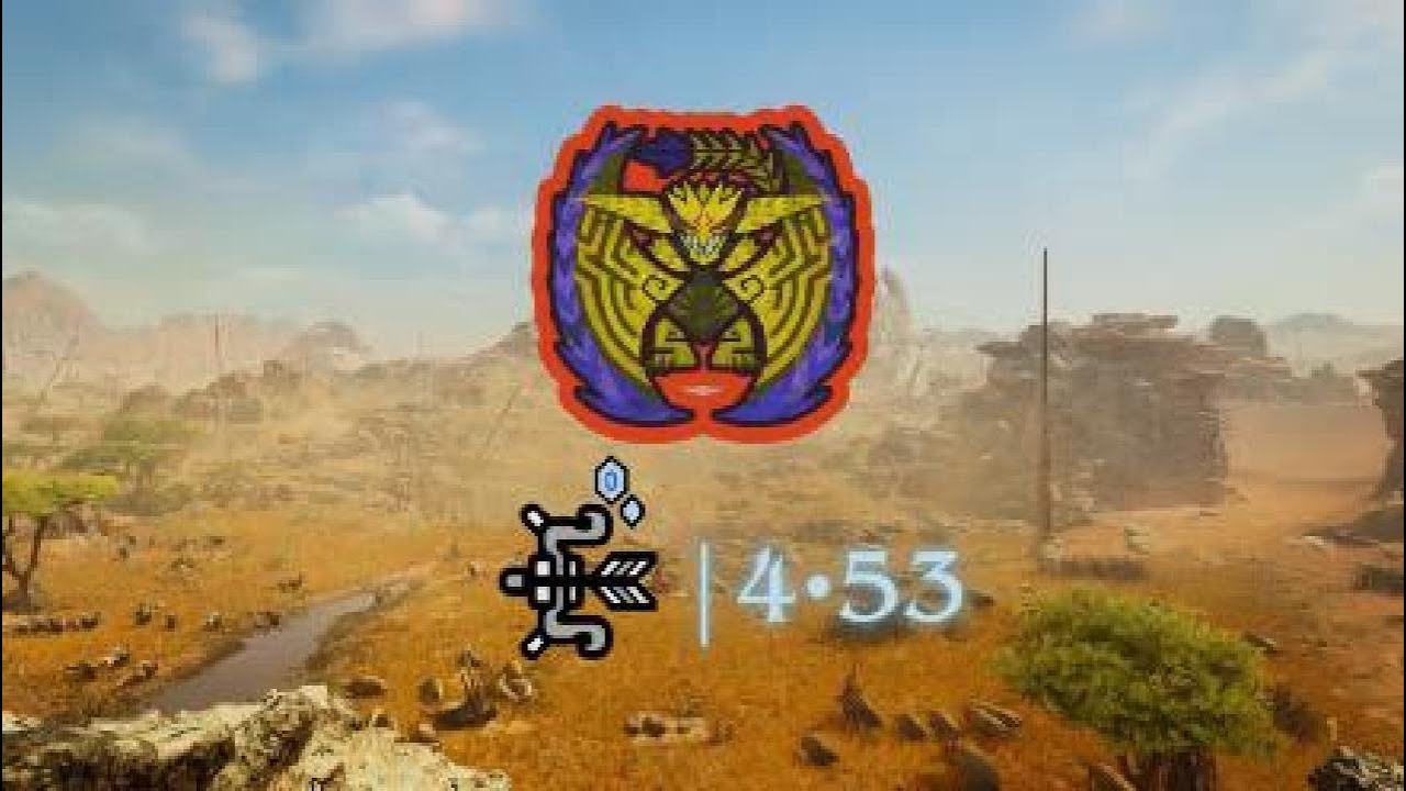 MH WILDS | Arch Tempered Rey Dau | Bow