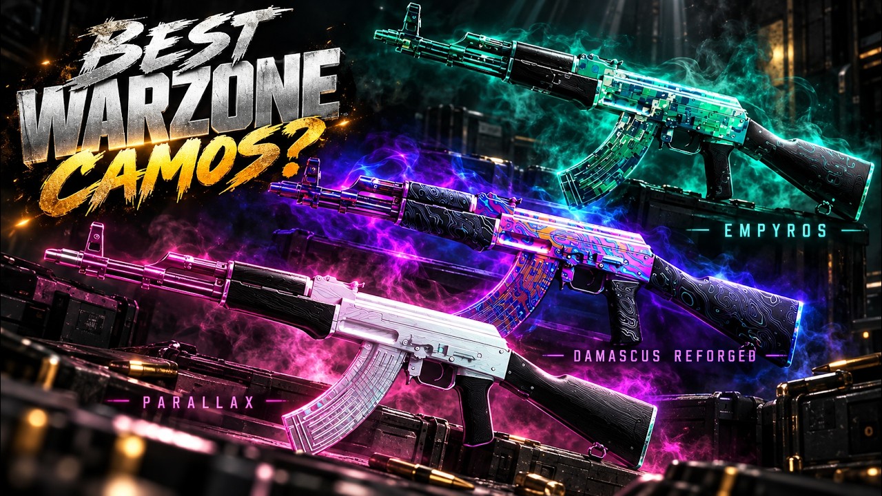 ALL 3 MW4 WARZONE MASTERY CAMOS! 🔥 Full Showcase