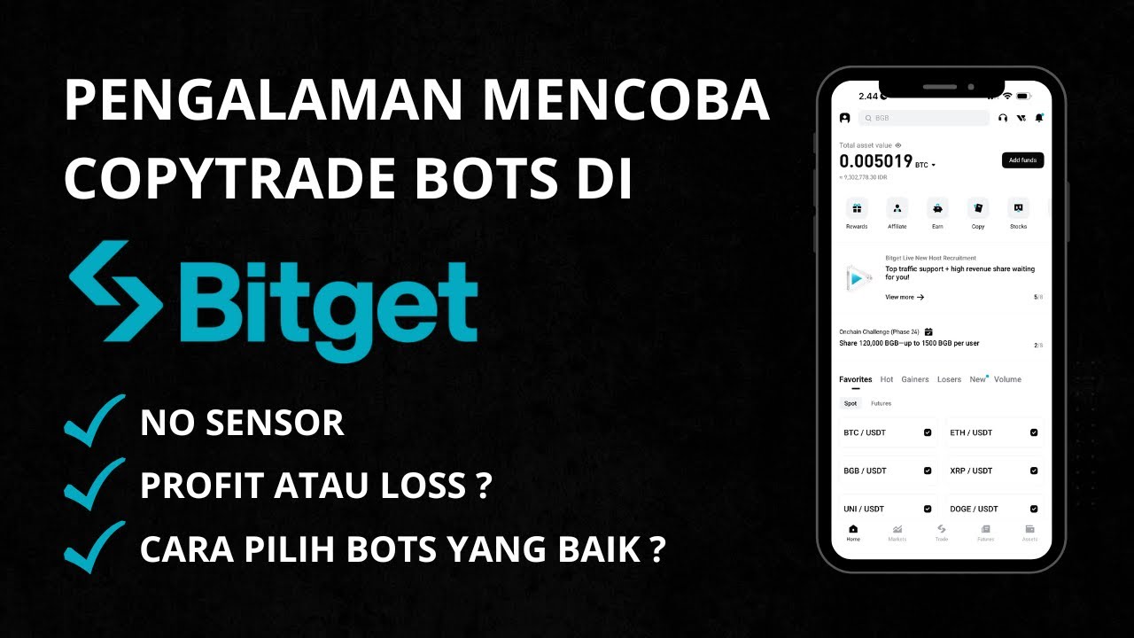 Pengalaman Mencoba Copytrading Bots di Bitget | Review Jujur & Hasil Nyata 2025