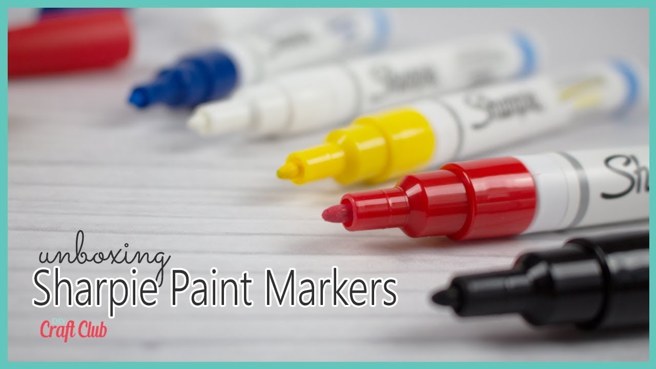 How I Use Sharpie Paint Pens And What You Can Use Them For ✅🔔