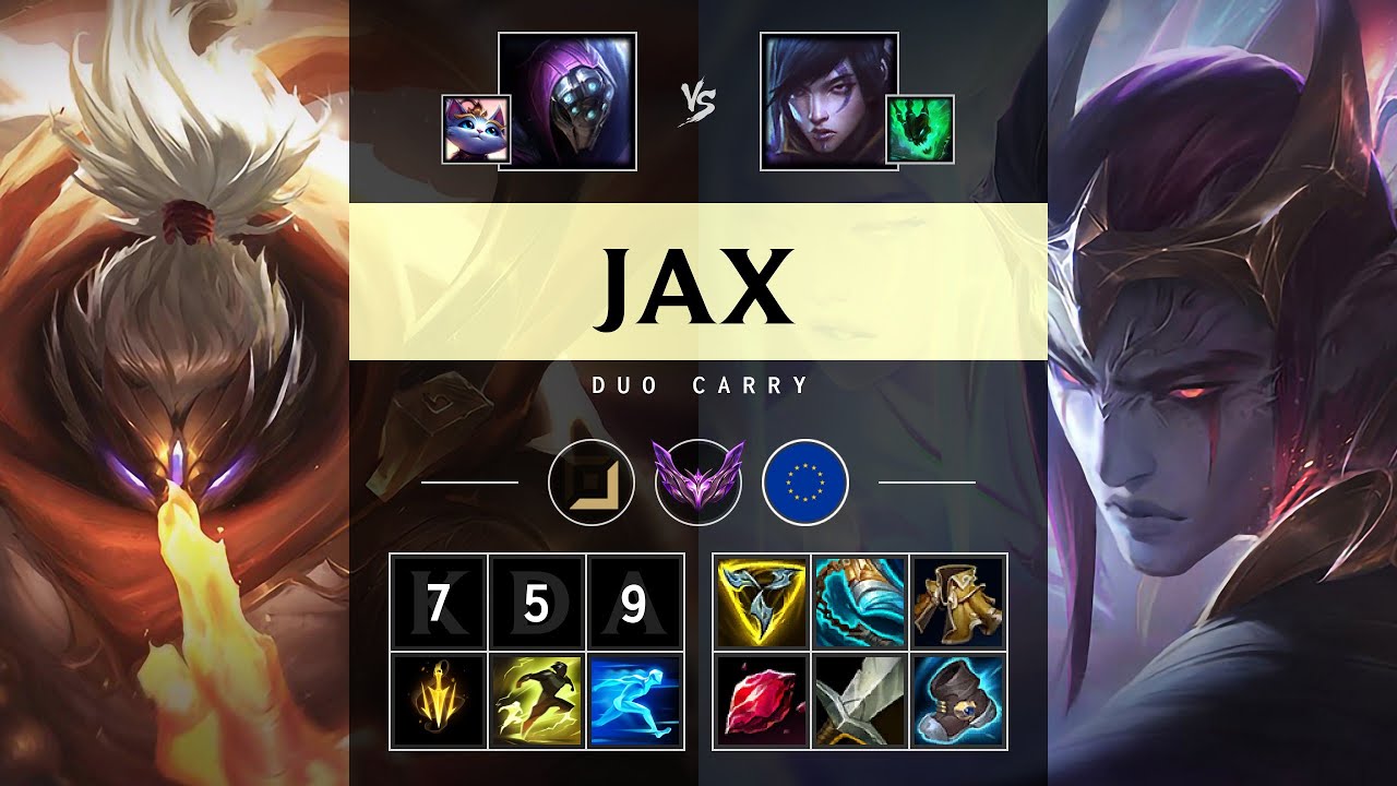 Jax ADC vs Aphelios - EUW Master Patch 25.16
