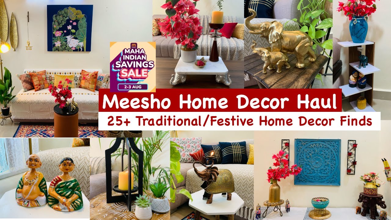 Meesho Home Decor Haul | Simplify Your Space with Best Meesho Collection Starting @ Rs 375