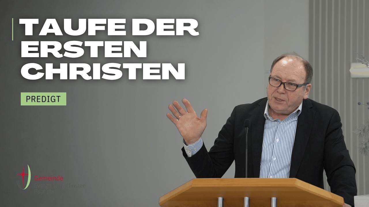 Taufe der Christen | Predigt Leo Klause