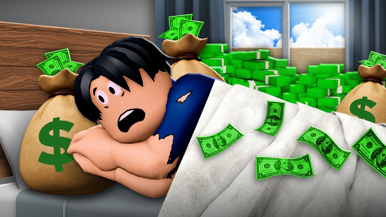 He Became An OVERNIGHT MILLIONAIRE! (A Roblox Movie)