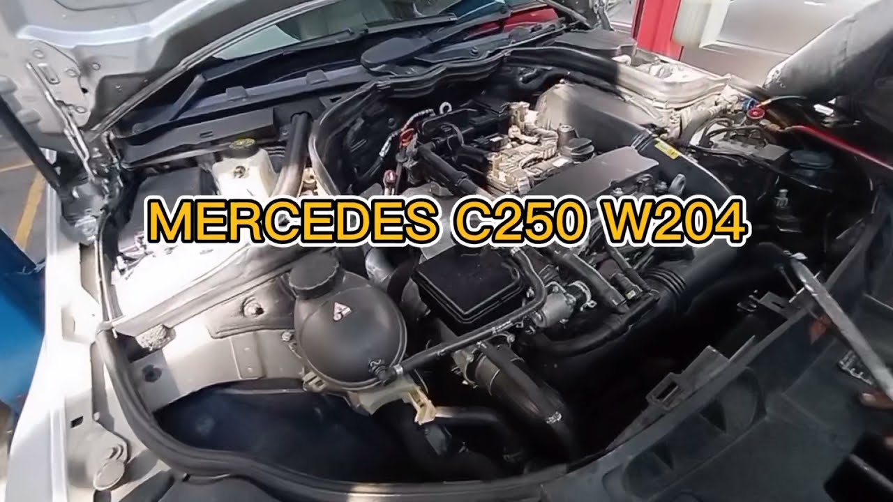 MERCEDES C250 (W204) - Need to change a new Aircond Compressor