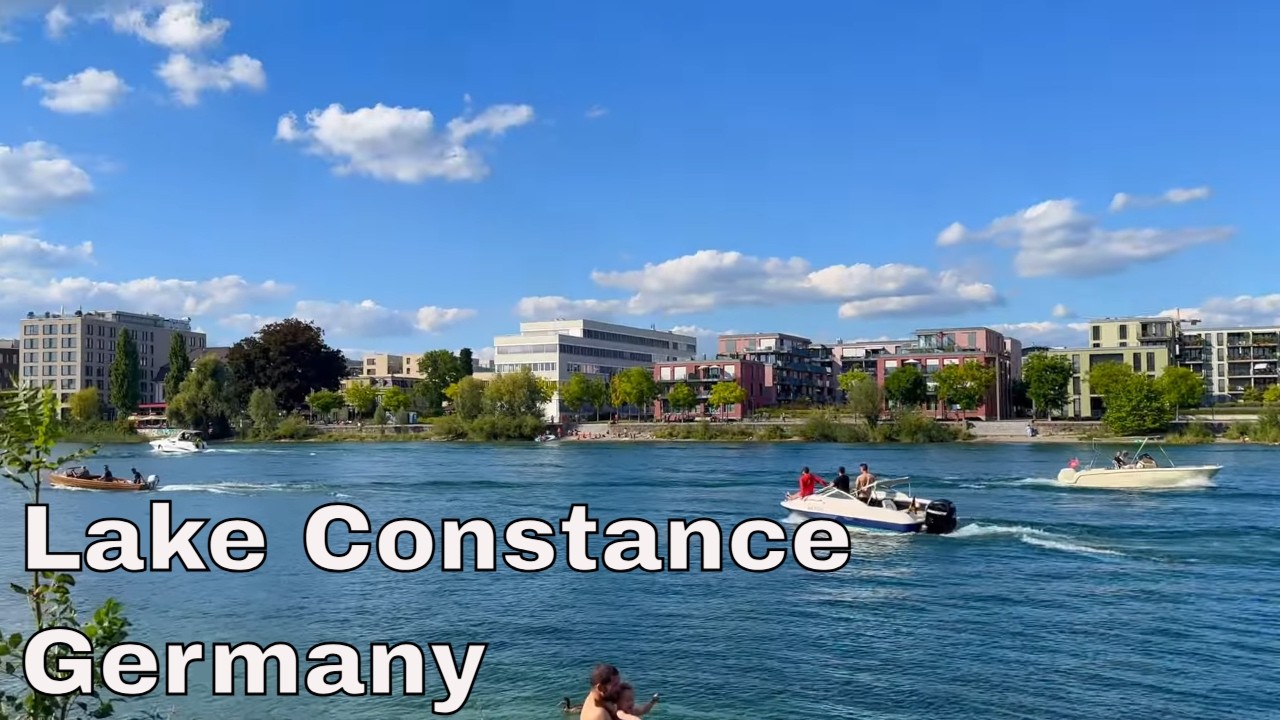 Lake Constance Germany Walk | Stunning 4K Walking Tour