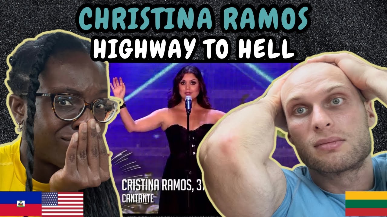 РЕАКЦИЯ НА Кристину Рамос — «Highway to Hell» (концерт на Spain's Got Talent 2016) | ПЕРВЫЙ СМОТР