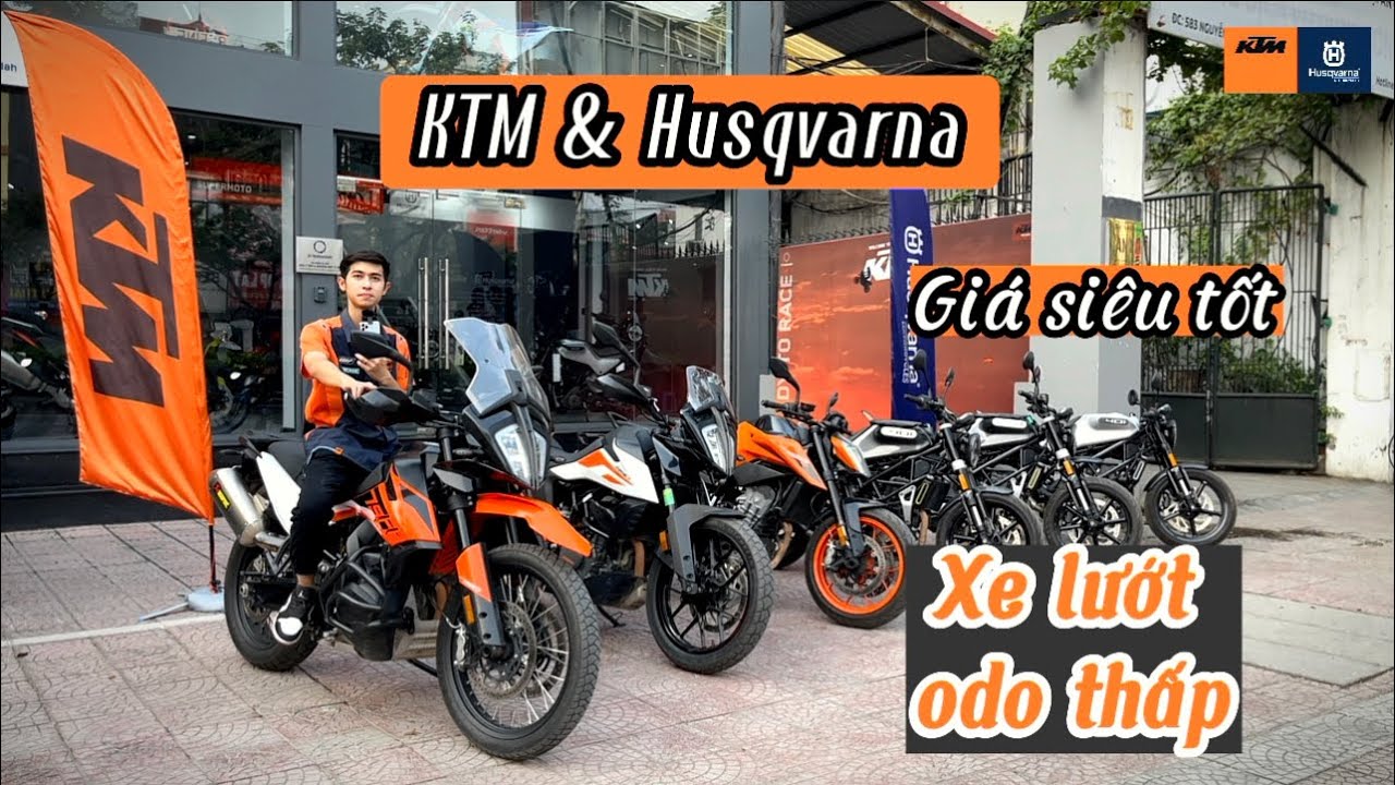 KTM & Husqvarna | Dàn xe lướt Odo thấp cho AE đi Shopping ngày cận tết !!!!!!