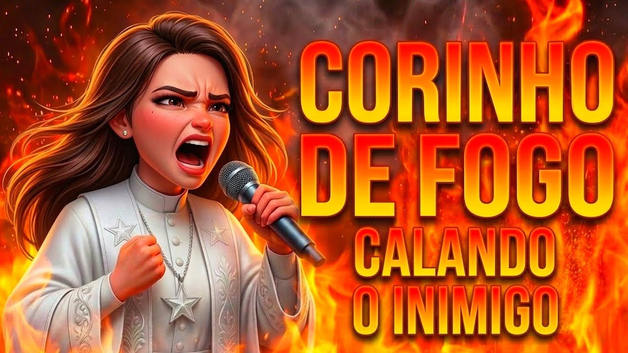 🔥CALANDO O INIMIGO🔥CORINHO DE FOGO | LOUVOR de LIBERTAÇÃO ESPIRITUAL