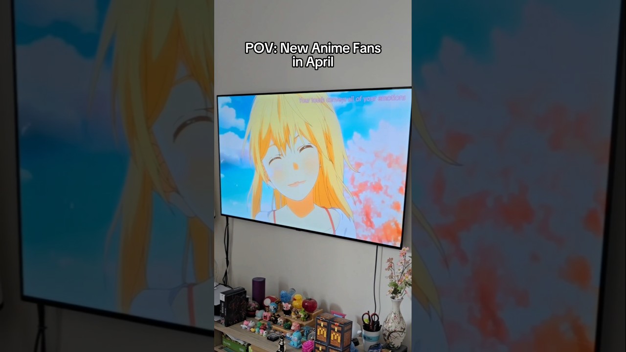 NEW ANIME FANS IN APRIL 😭