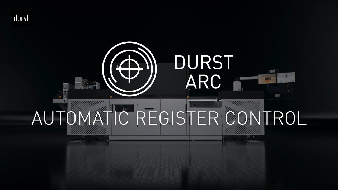 Durst ARC &ndash; Automatic Register Control for Digital Label Printing