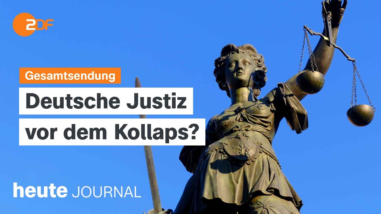 heute journal vom 12.03.2026 Botschaft von Irans neuem Führer, Überlastete Justiz in Deutschland