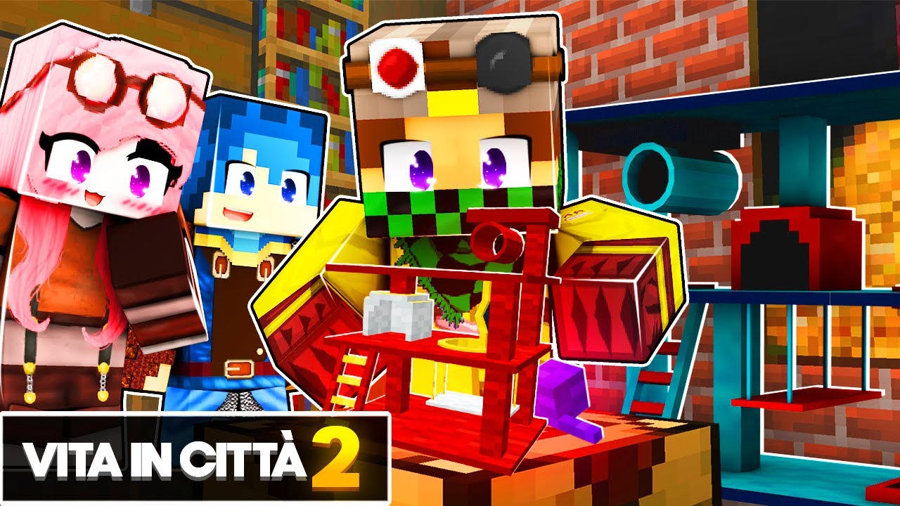 I NUOVI ARREDAMENTI DEI GATTI DI STEF E PHERE - Vita in Città 2 - Minecraft
