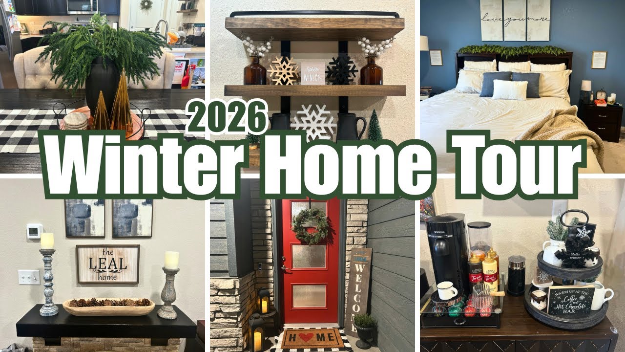 2026 WINTER HOME TOUR | COZY NEUTRAL HOME DECOR