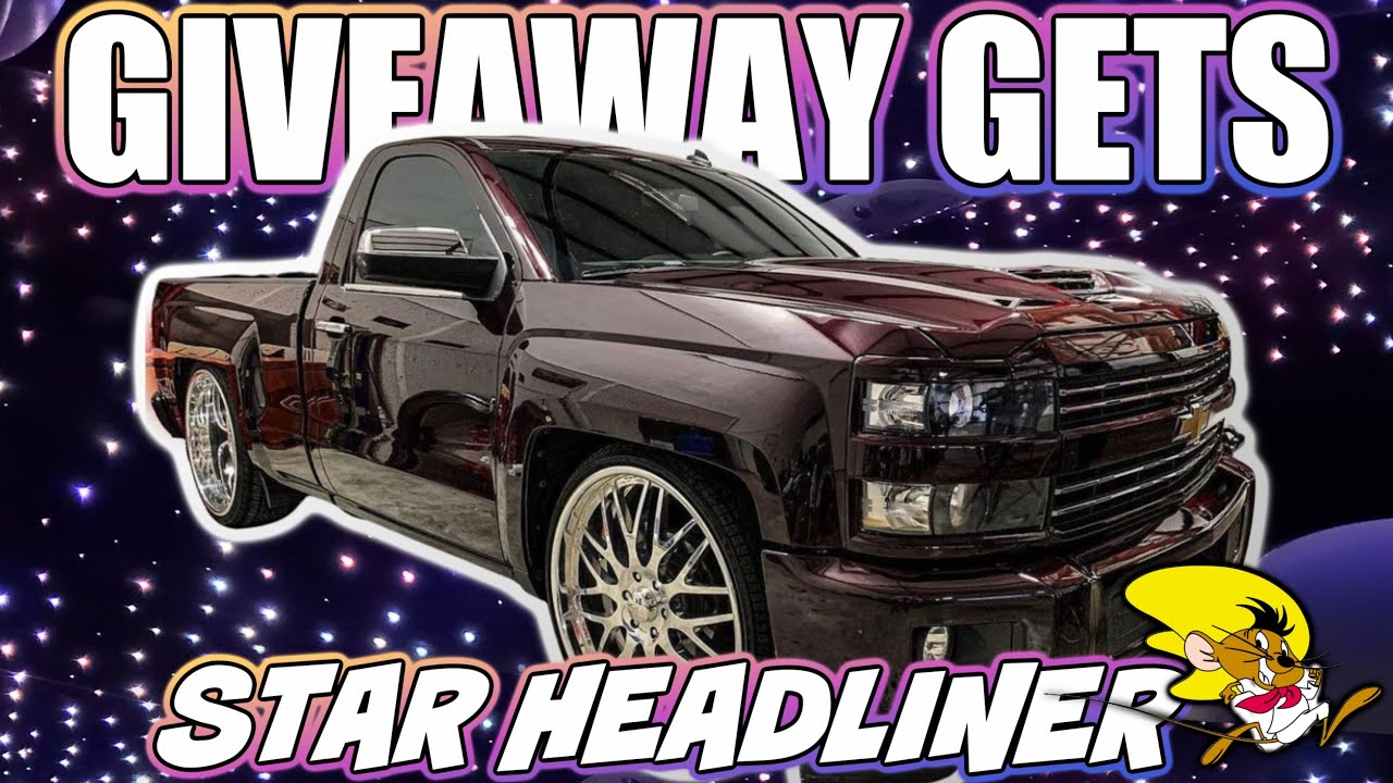 GIVEAWAY HEADS TO SPEEDY HEADLINER! RACING A TRUBO TRAILBLAZER!!