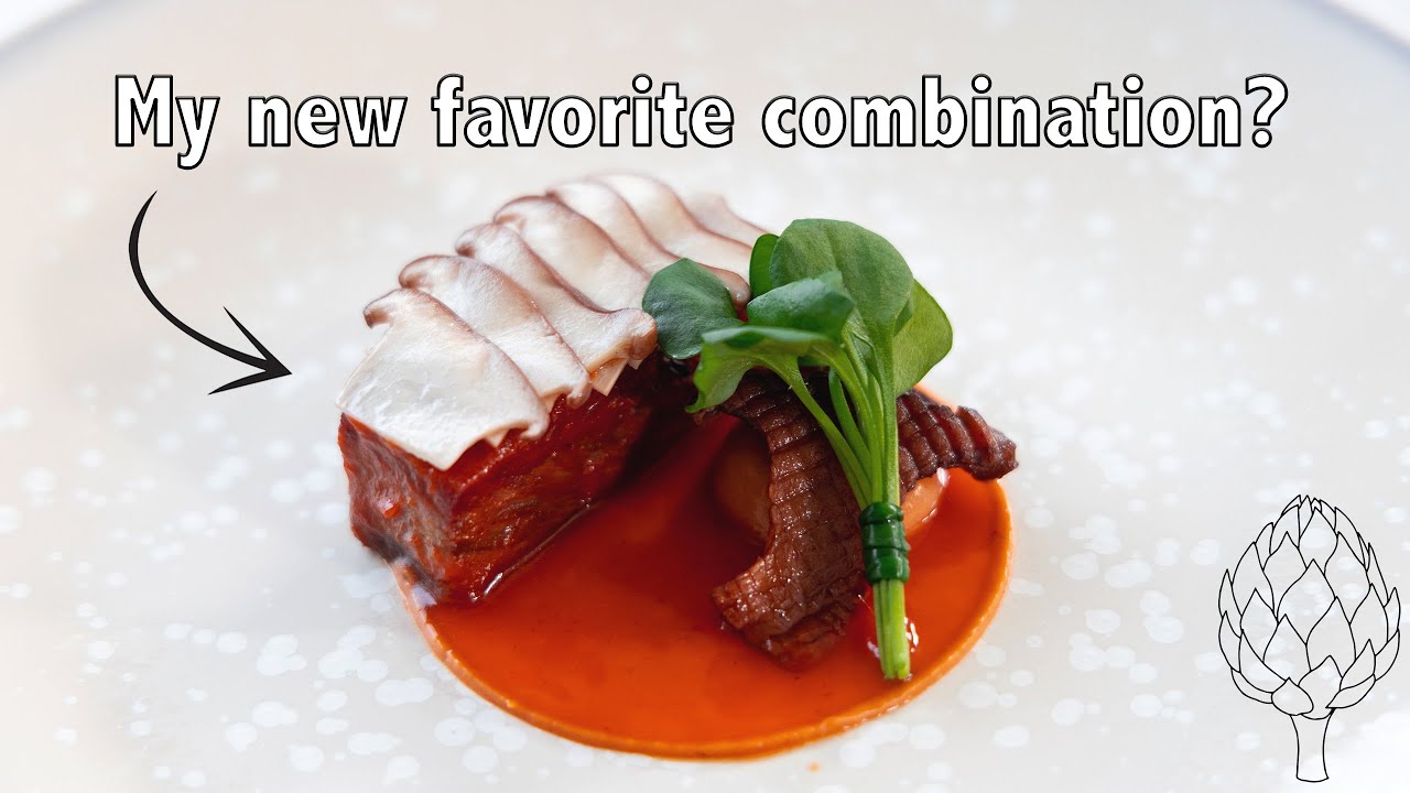 Delicious kimchi & shortrib dish! How to make kimchi | Fine dining kimchi recipe