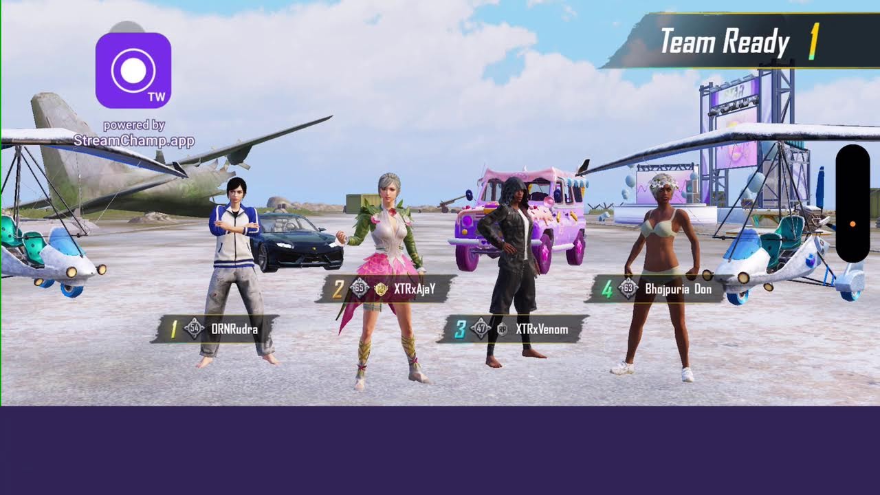 Broadcast powered by StreamChamp