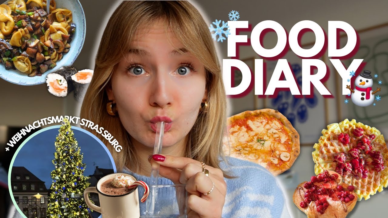 Realistic Food Diary ( Winter Edition ❄️🧸)
