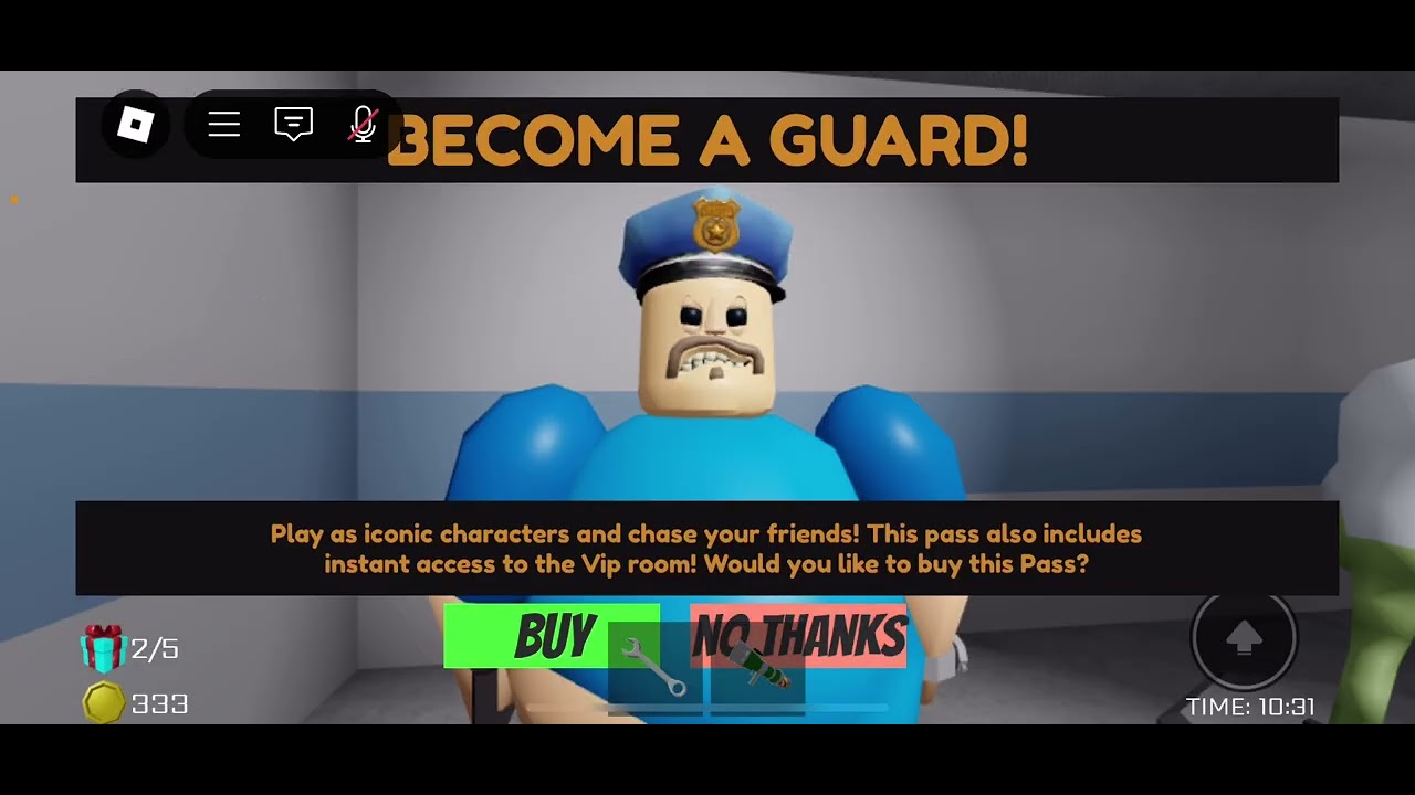 Playing Barry’s prison run easy mode, Christmas event ￼