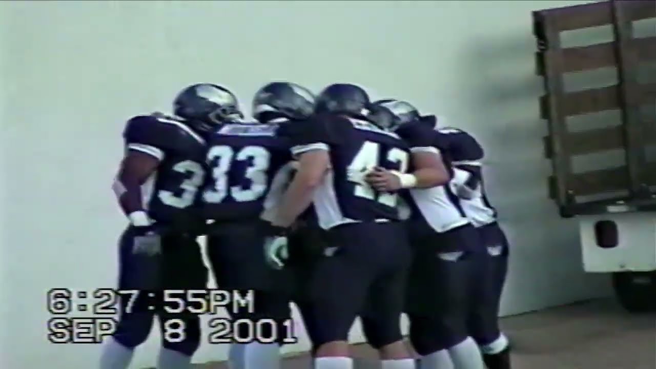 2001 Rice Football vs Duke (home footage) of #43 Joe Bob Thompson