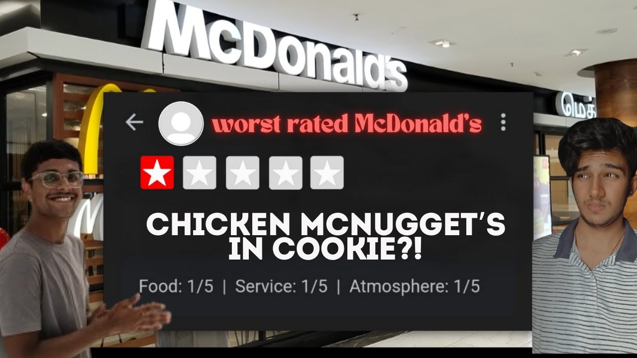 TESTING THE WORST RATED MCDONALD | 1 STAR REVIEWS!!