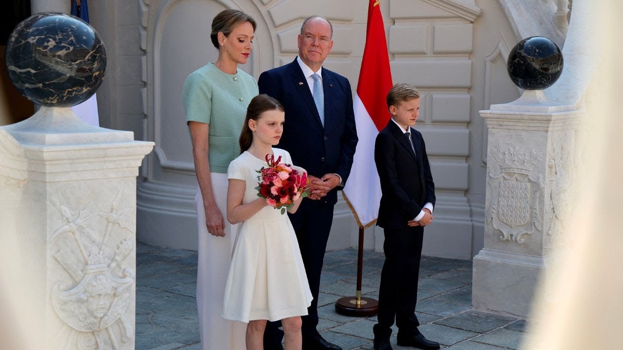 Mini Royals Shine: Prince Jacques & Princess Gabriella at Monaco&rsquo;s State Visit