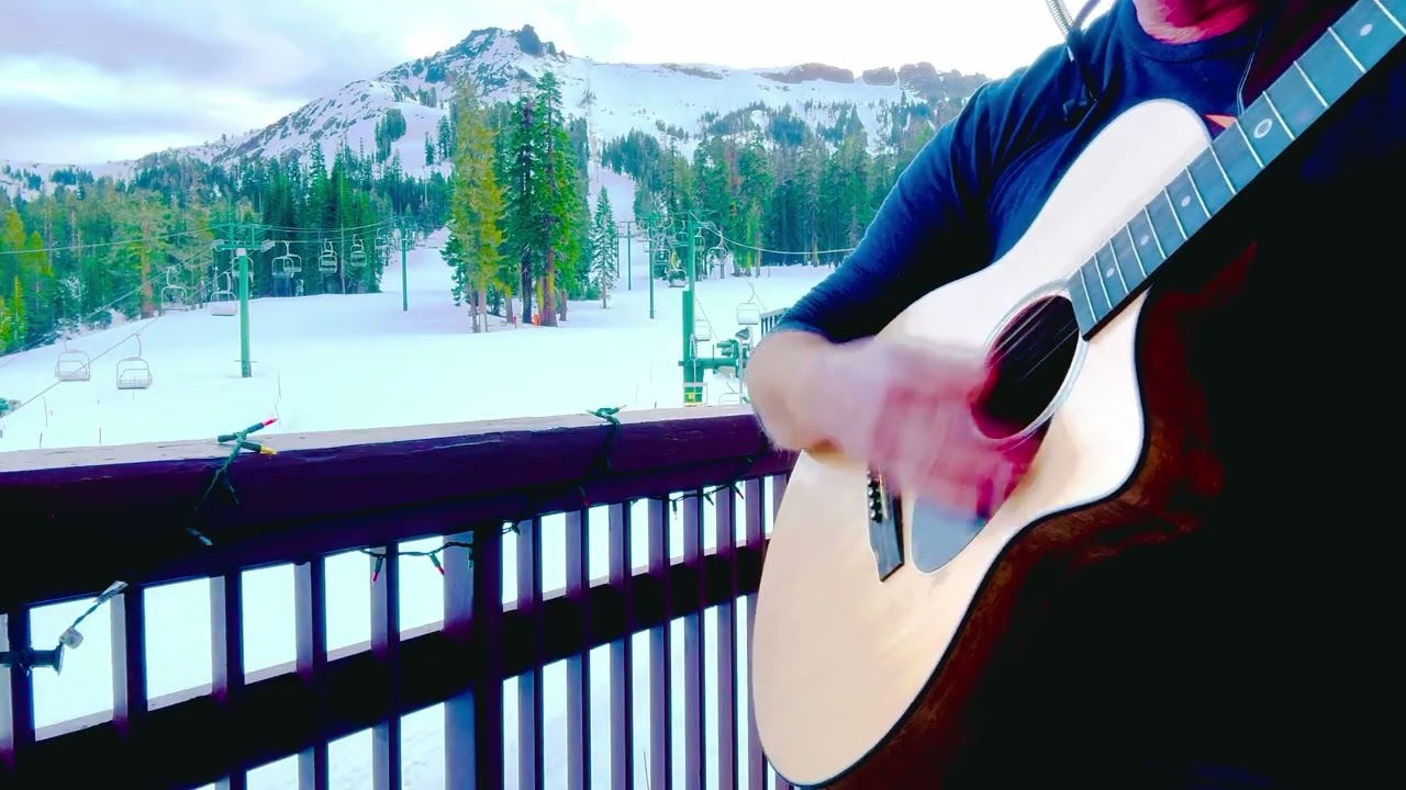 Kirkwood snow jam just having fun with the mountains and my guitar! So blessed