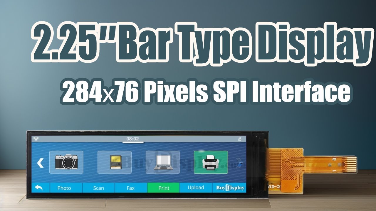 2.25 inch TFT Serial SPI 76x284 LCD Display Module w/ST7789P3