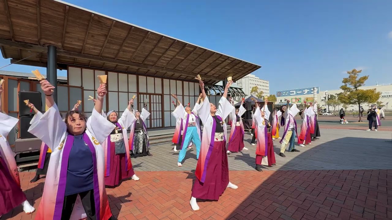 teamIZUMO 旅広よさこい（左右から1/4）2026.03.15