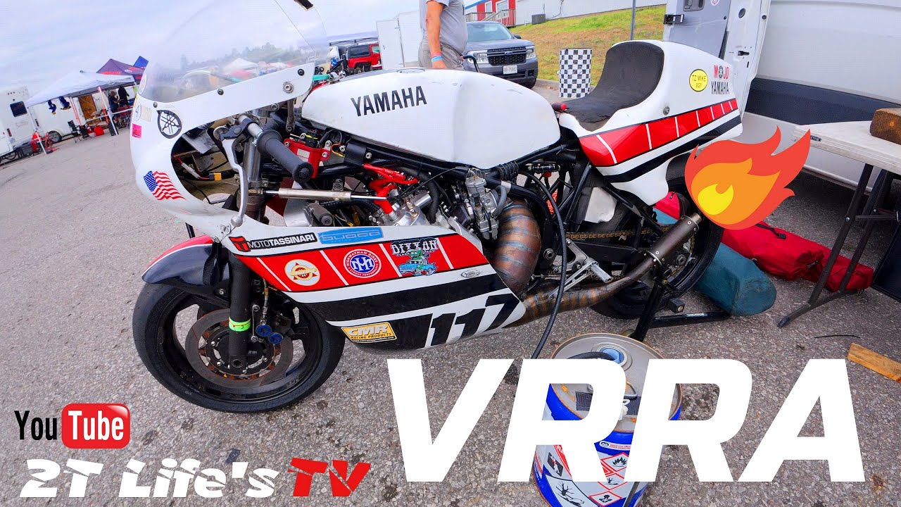 2025 VRRA | Yamaha TZ750 4 Cylinder 🔥 2T | Vintage Road Racing |TwoStroke  Racing |Life's TV