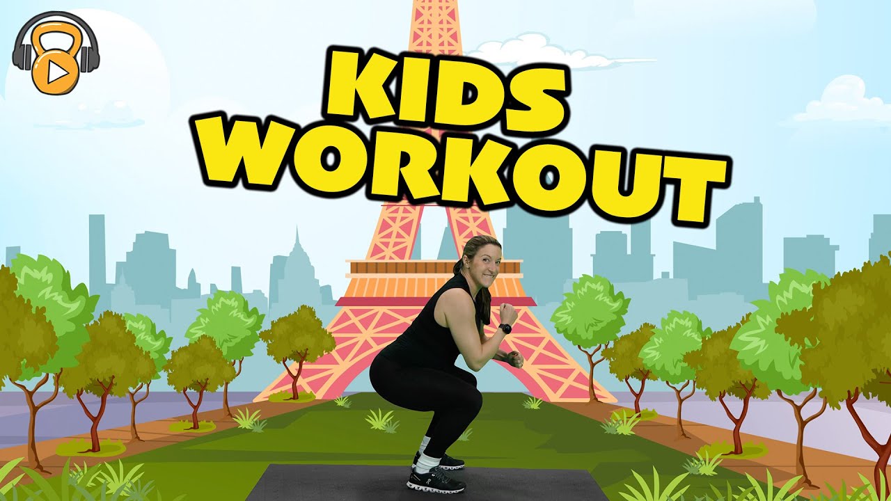 4 MINUTE | KIDS WORKOUT (age 6-10) | Tabata Kids Workouts