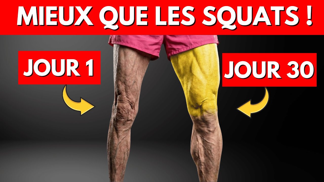 Sauvez vos Genoux : 5 Exercices Mieux que les Squats (Après 50 ans)