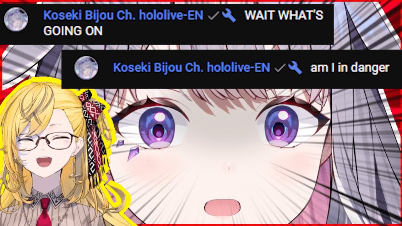 Bijou Came To Kaela's Stream At The Wrong Time【Hololive】