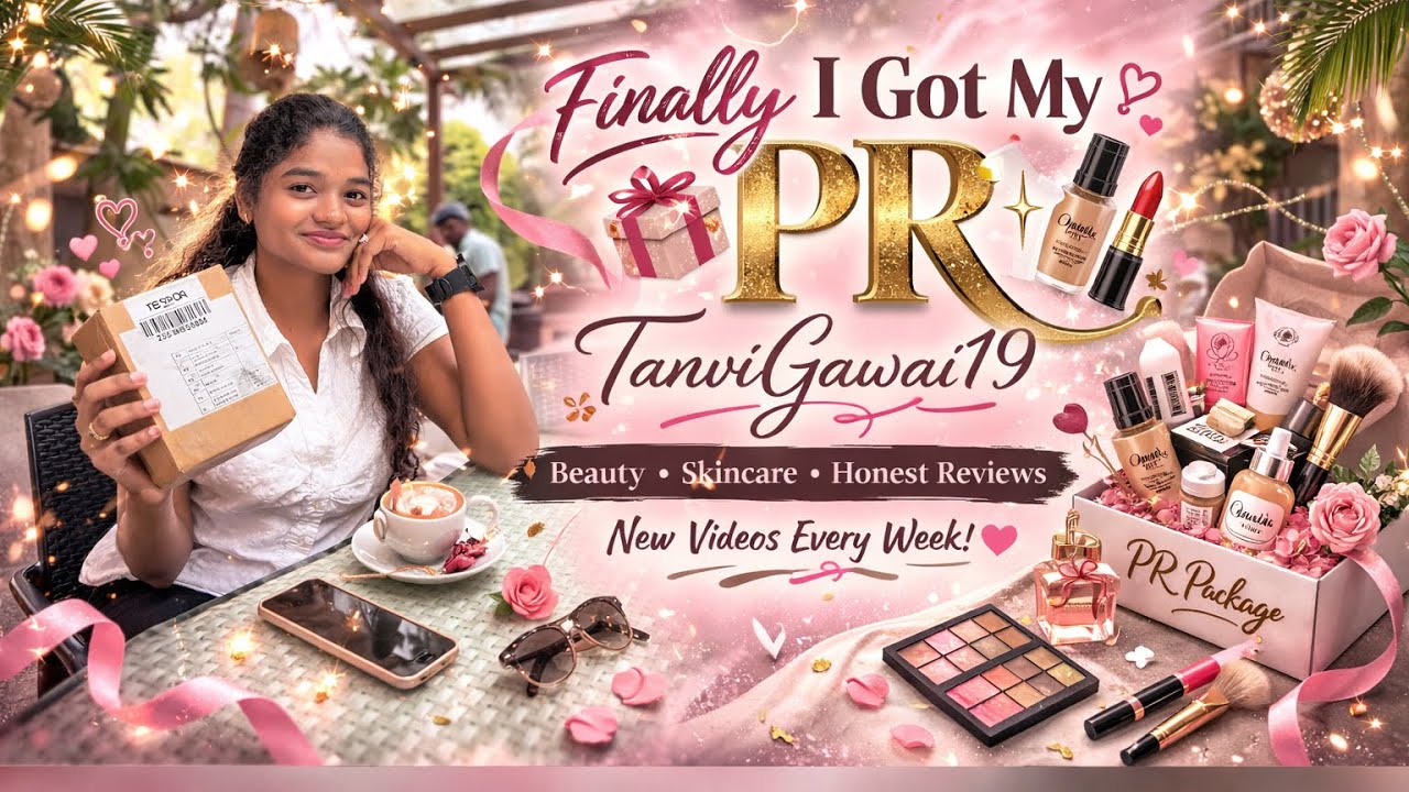 Finally Got My PR 😭💄 | Unboxing + Honest Review | TanviGawai19| 